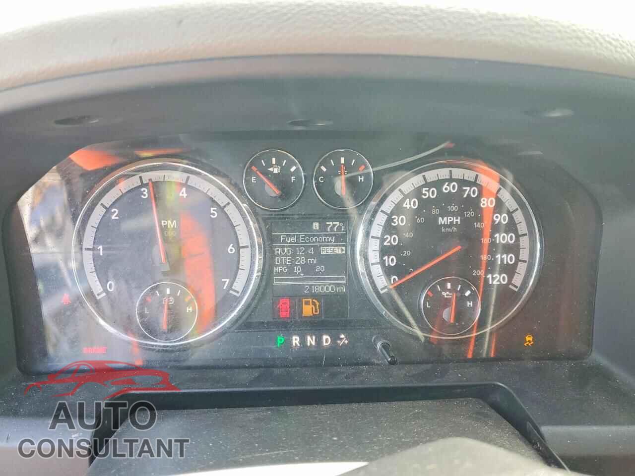 DODGE RAM 1500 2012 - 1C6RD7FP2CS334622