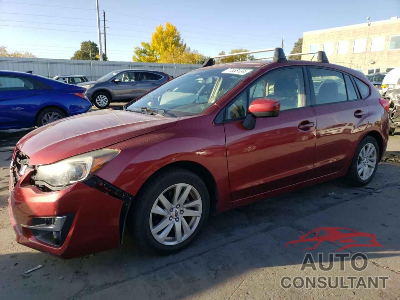 SUBARU IMPREZA 2015 - JF1GPAC60FH262133