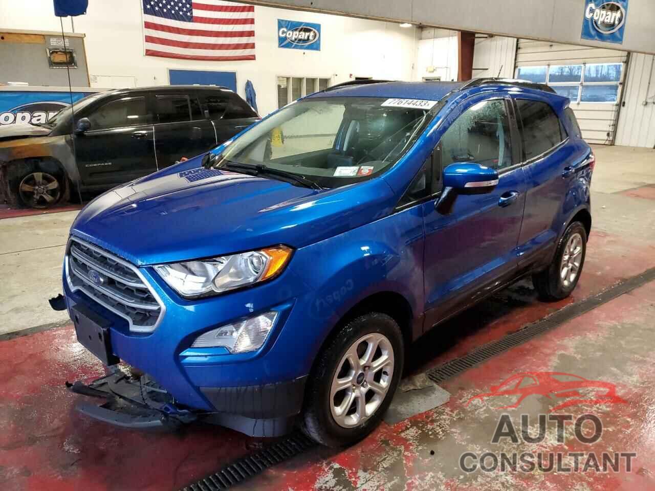 FORD ECOSPORT 2022 - MAJ6S3GL6NC458336