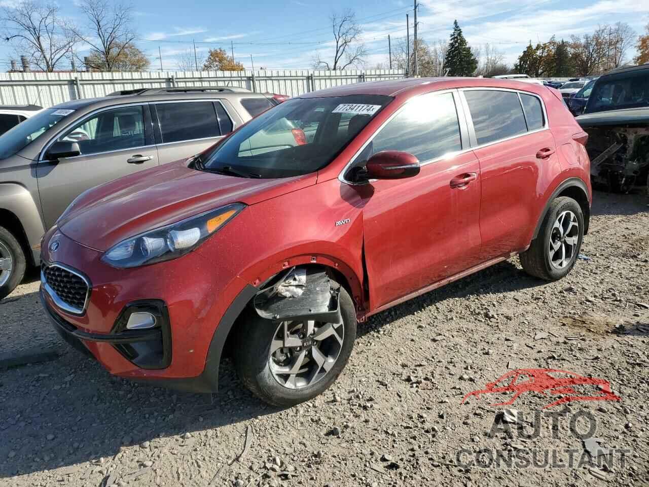 KIA SPORTAGE 2021 - KNDPMCAC9M7861087