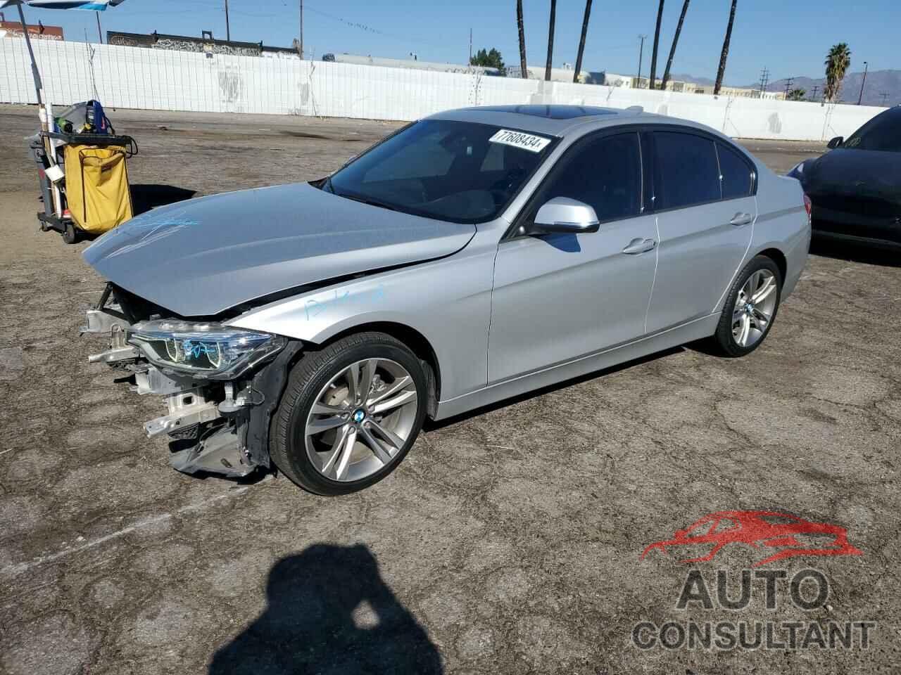 BMW 3 SERIES 2016 - WBA8E9G5XGNU29876