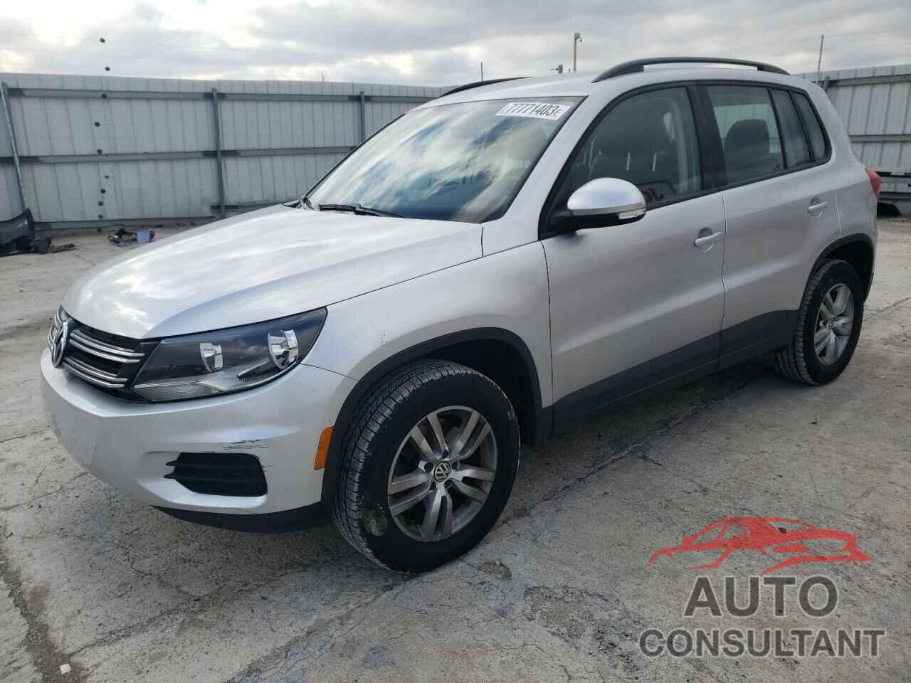 VOLKSWAGEN TIGUAN 2016 - WVGBV7AXXGW533037