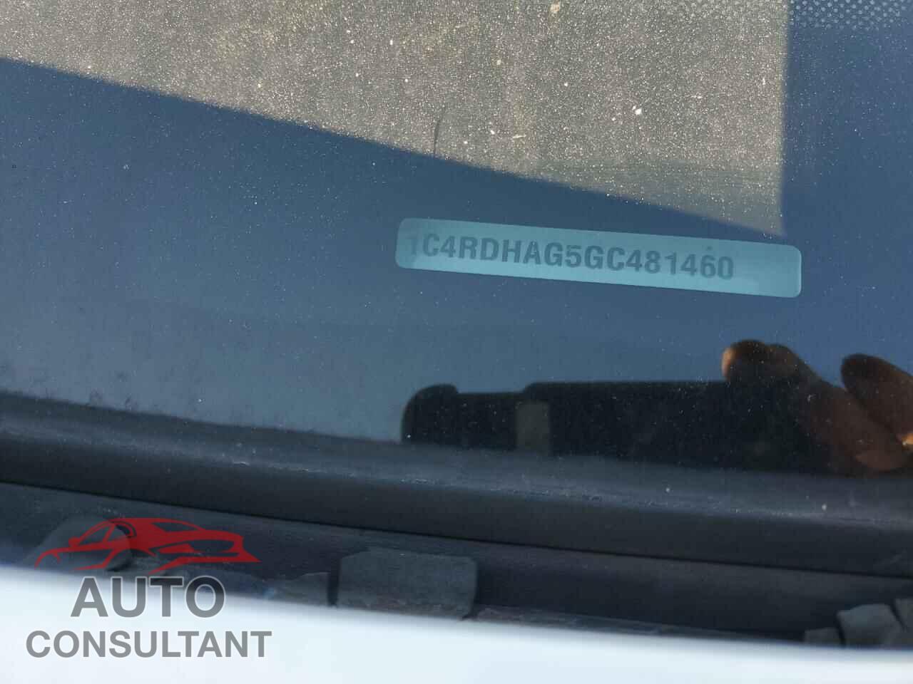 DODGE DURANGO 2016 - 1C4RDHAG5GC481460