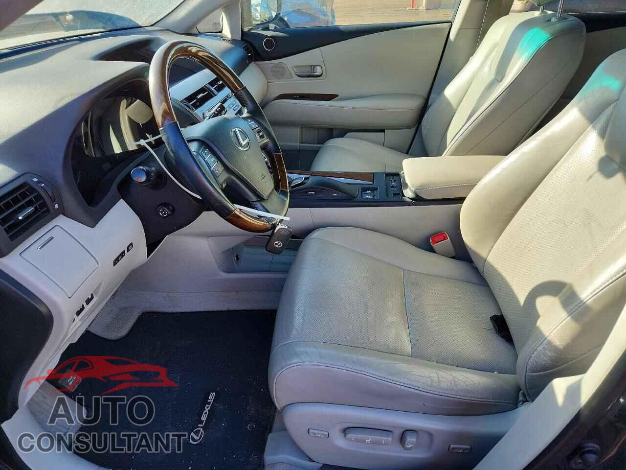 LEXUS RX350 2011 - 2T2BK1BA8BC111771