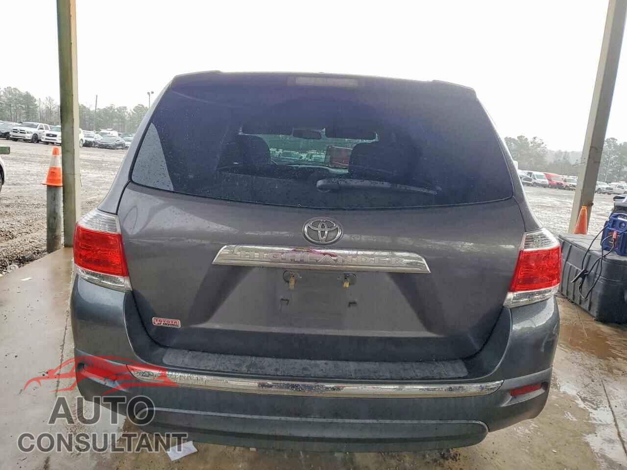 TOYOTA HIGHLANDER 2012 - 5TDZK3EH2CS072112