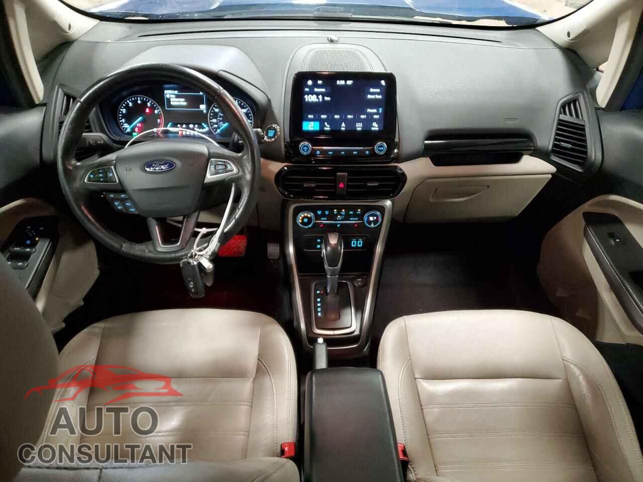 FORD ECOSPORT 2019 - MAJ6S3KL6KC296582