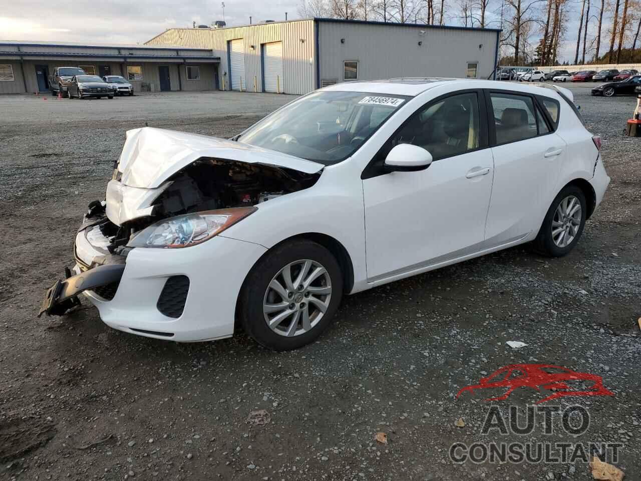 MAZDA 3 2012 - JM1BL1M84C1606194