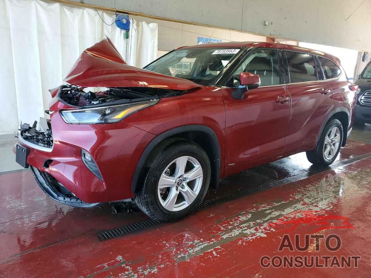 TOYOTA HIGHLANDER 2023 - 5TDBBRCH6PS566759