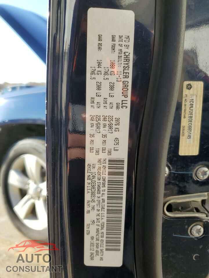 JEEP COMPASS 2014 - 1C4NJDEB0ED665145