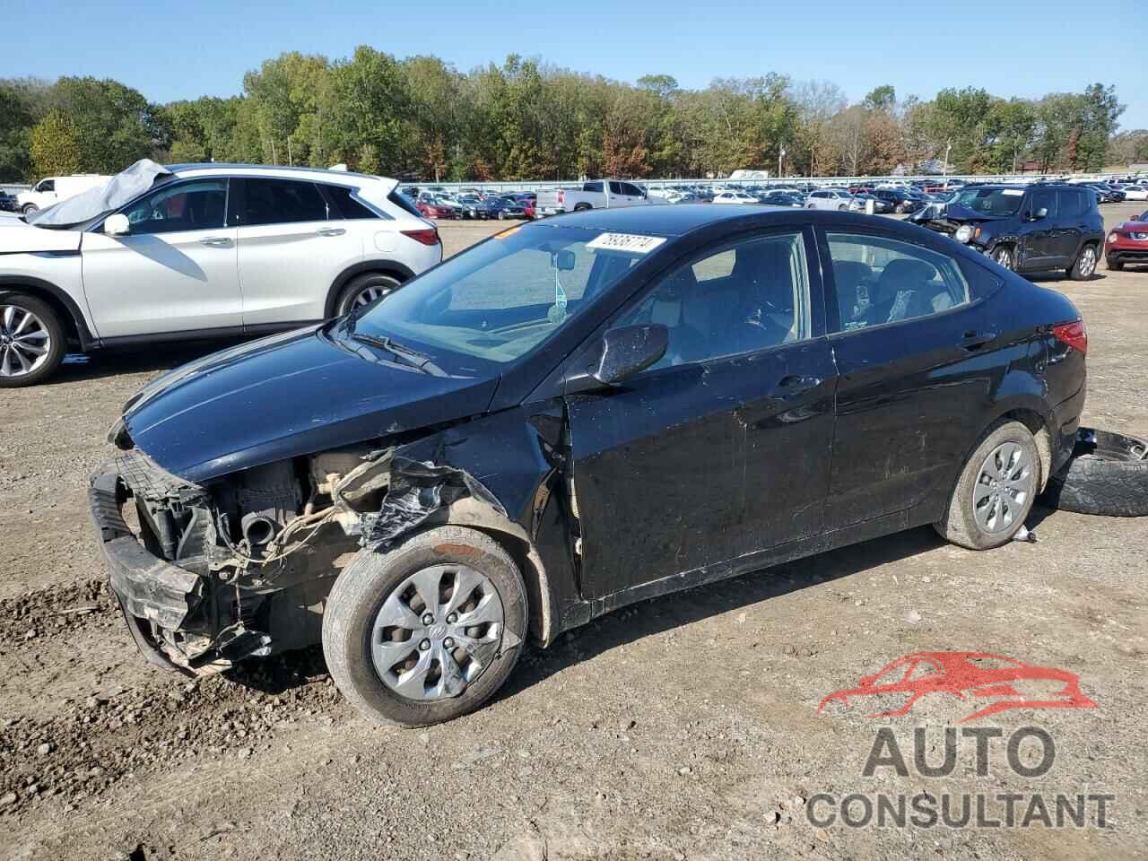 HYUNDAI ACCENT 2017 - KMHCT4AE6HU374957