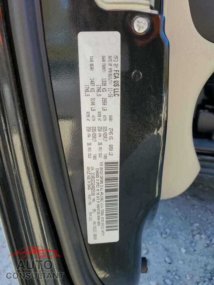 DODGE CARAVAN 2017 - 2C4RDGCG2HR625160