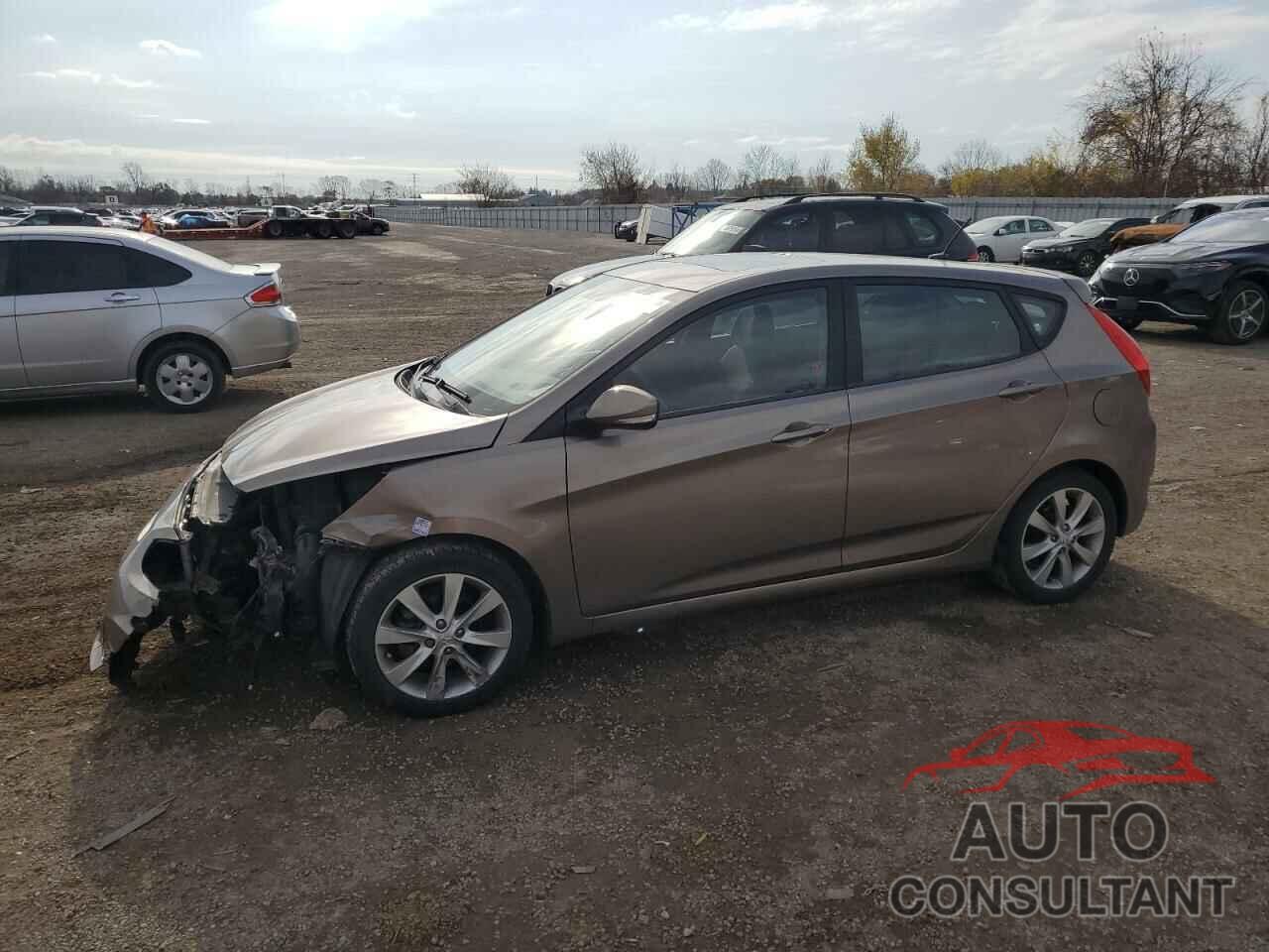 HYUNDAI ACCENT 2013 - KMHCU5AE5DU069950