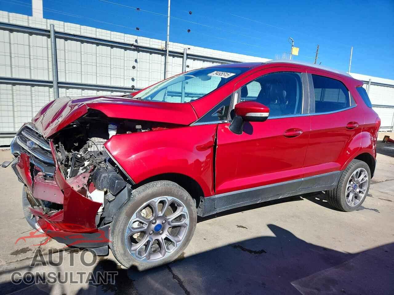 FORD ECOSPORT 2020 - MAJ6S3KL8LC389749