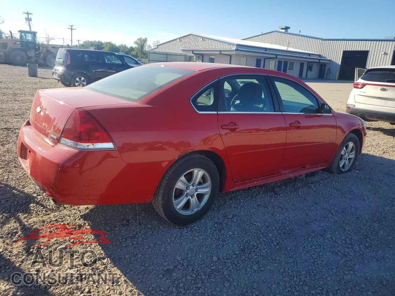 CHEVROLET IMPALA 2012 - 2G1WF5E3XC1226587