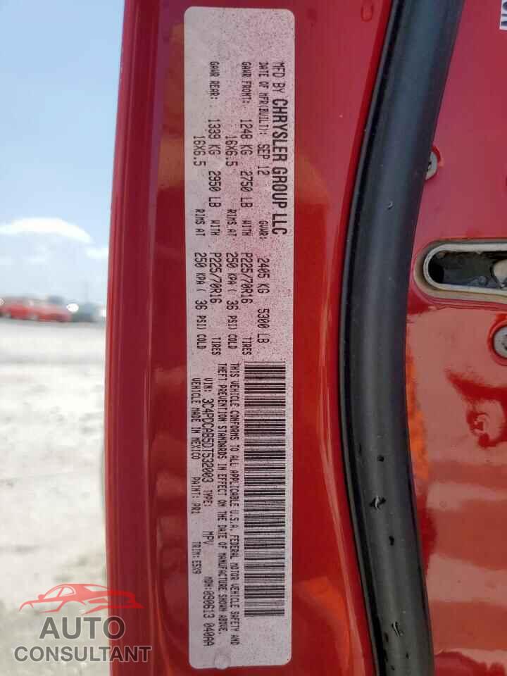 DODGE JOURNEY 2013 - 3C4PDCAB5DT532003