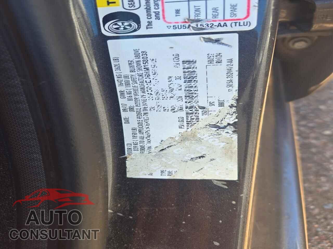 FORD FIESTA 2017 - 3FADP4EJ6HM158038