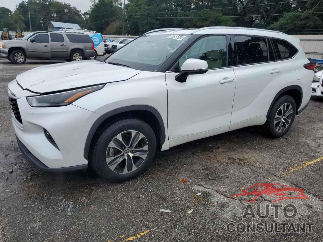 TOYOTA HIGHLANDER 2022 - 5TDGZRAHXNS094356