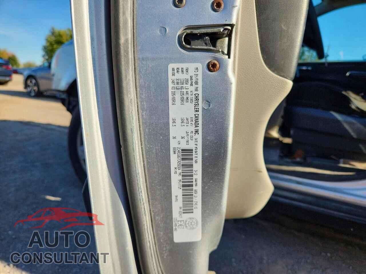 DODGE CARAVAN 2012 - 2C4RDGBG7CR256564