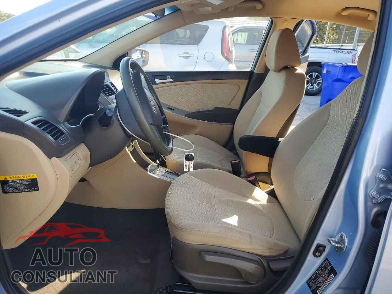 HYUNDAI ACCENT 2012 - KMHCT4AE3CU189807