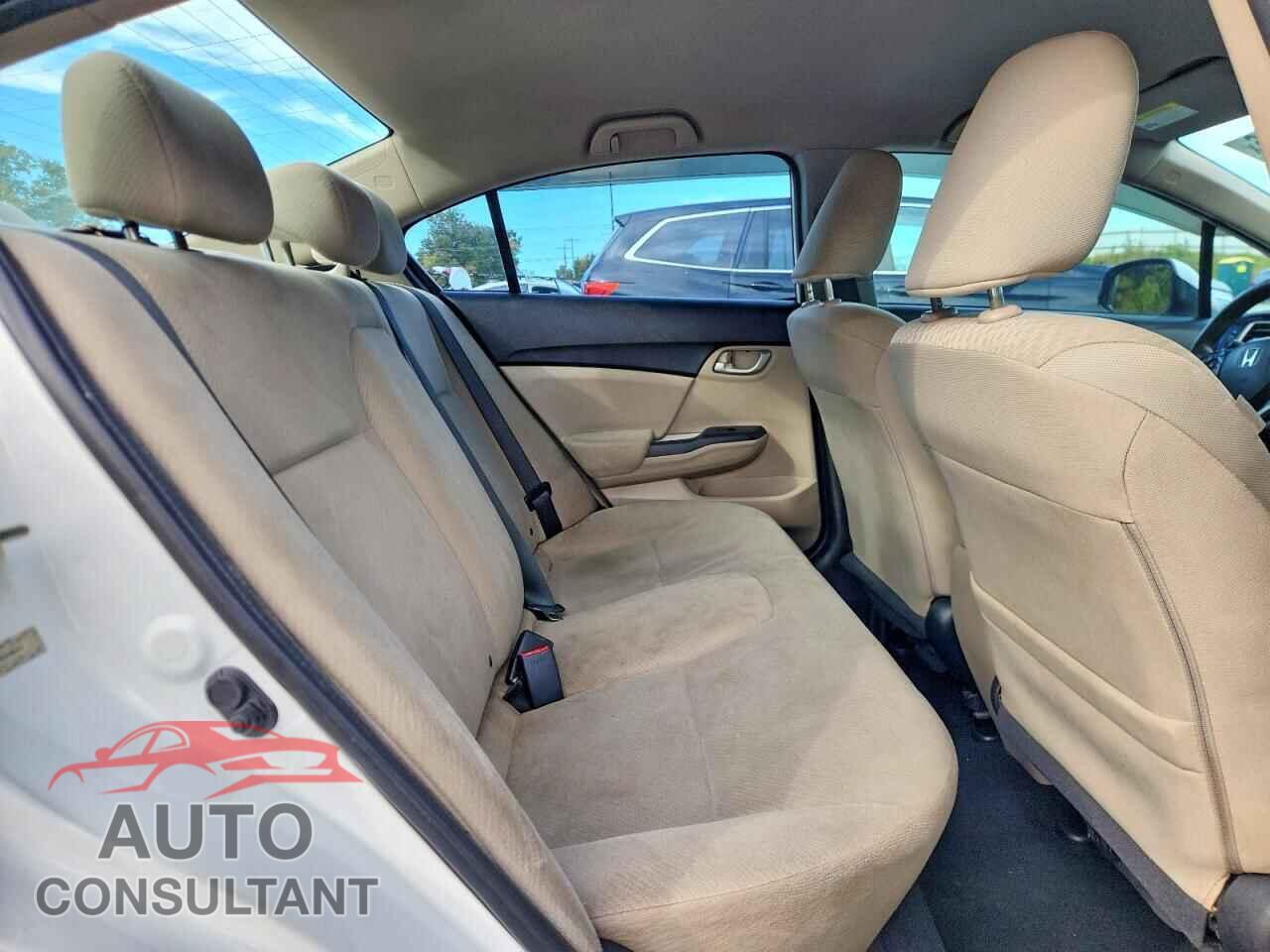HONDA CIVIC 2013 - 19XFB2F56DE085457