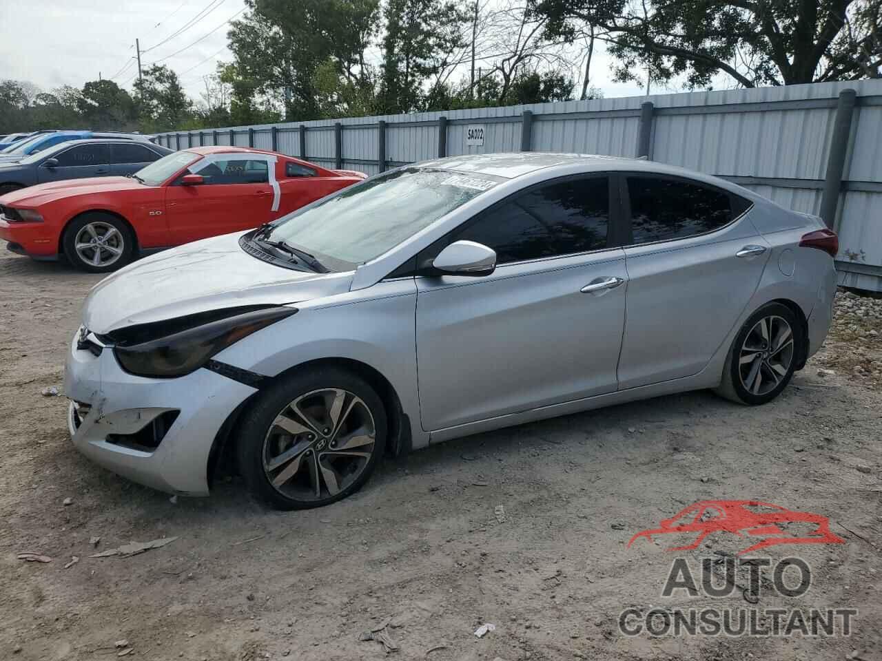 HYUNDAI ELANTRA 2015 - KMHDH4AEXFU326980