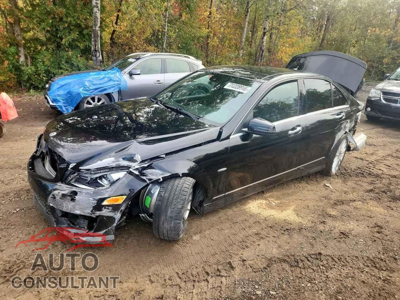 MERCEDES-BENZ C-CLASS 2012 - WDDGF8JB8CA730061