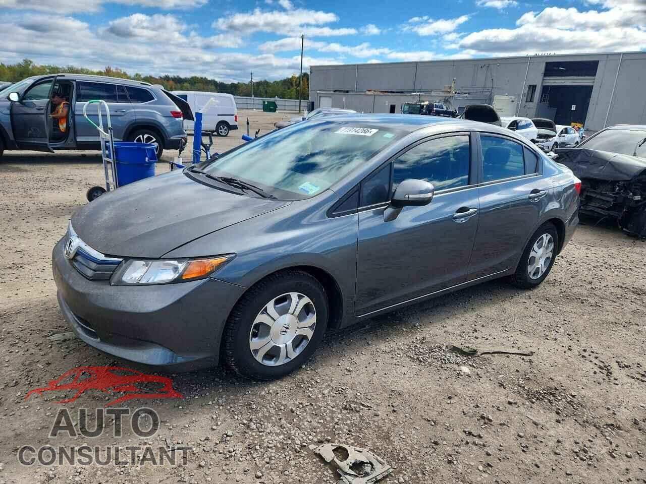 HONDA CIVIC 2012 - JHMFB4F29CS010425