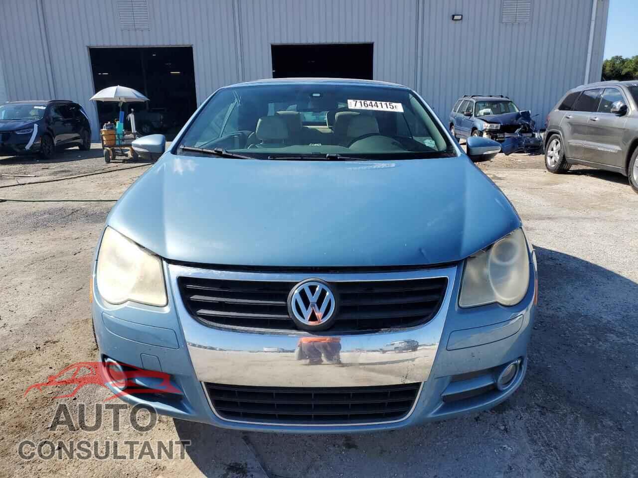 VOLKSWAGEN EOS 2009 - WVWFA71F89V021102