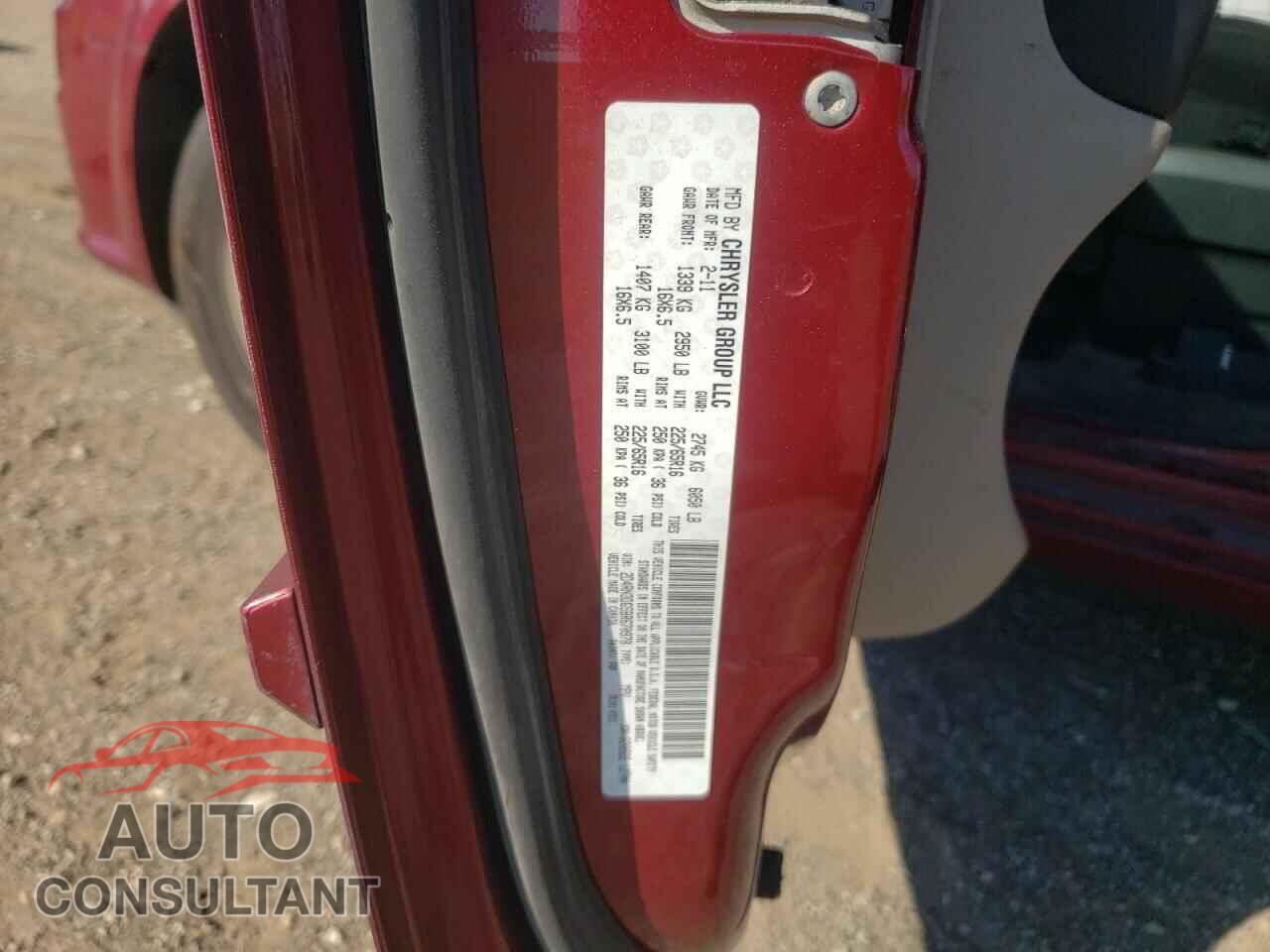DODGE CARAVAN 2011 - 2D4RN3DG5BR670978