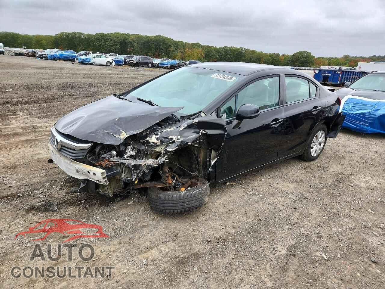 HONDA CIVIC 2012 - 2HGFB2F57CH313003