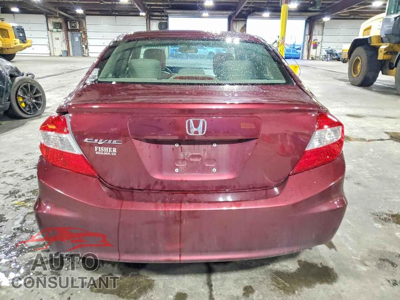 HONDA CIVIC 2012 - 2HGFB2F54CH564996