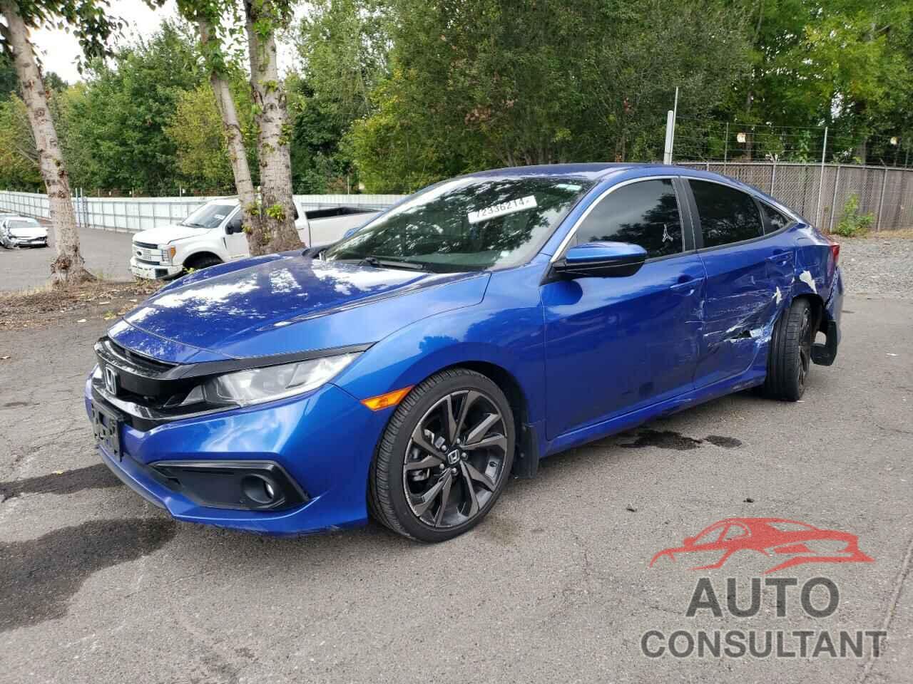 HONDA CIVIC 2019 - 2HGFC2F89KH517582