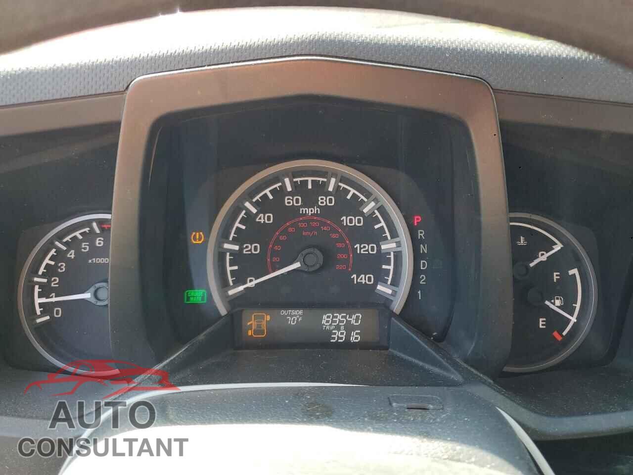 HONDA RIDGELINE 2013 - 5FPYK1F48DB014188