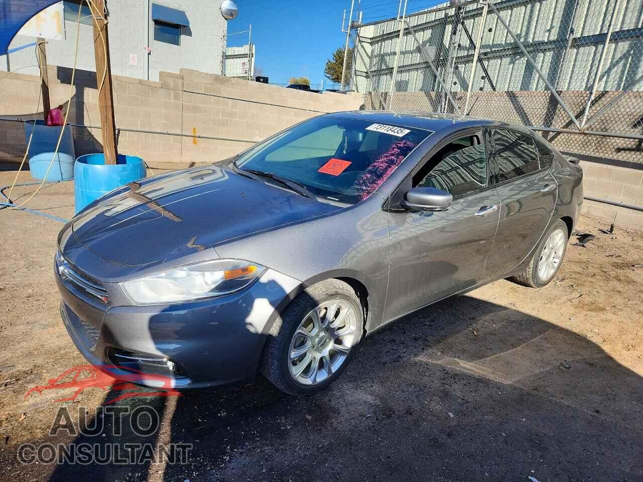 DODGE DART 2013 - 1C3CDFCH8DD285300