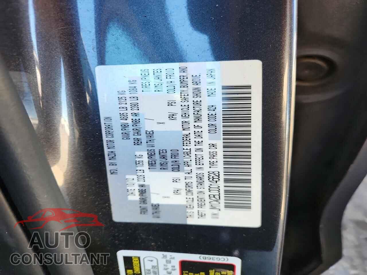 MAZDA 5 2013 - JM1CW2BL0D0146628