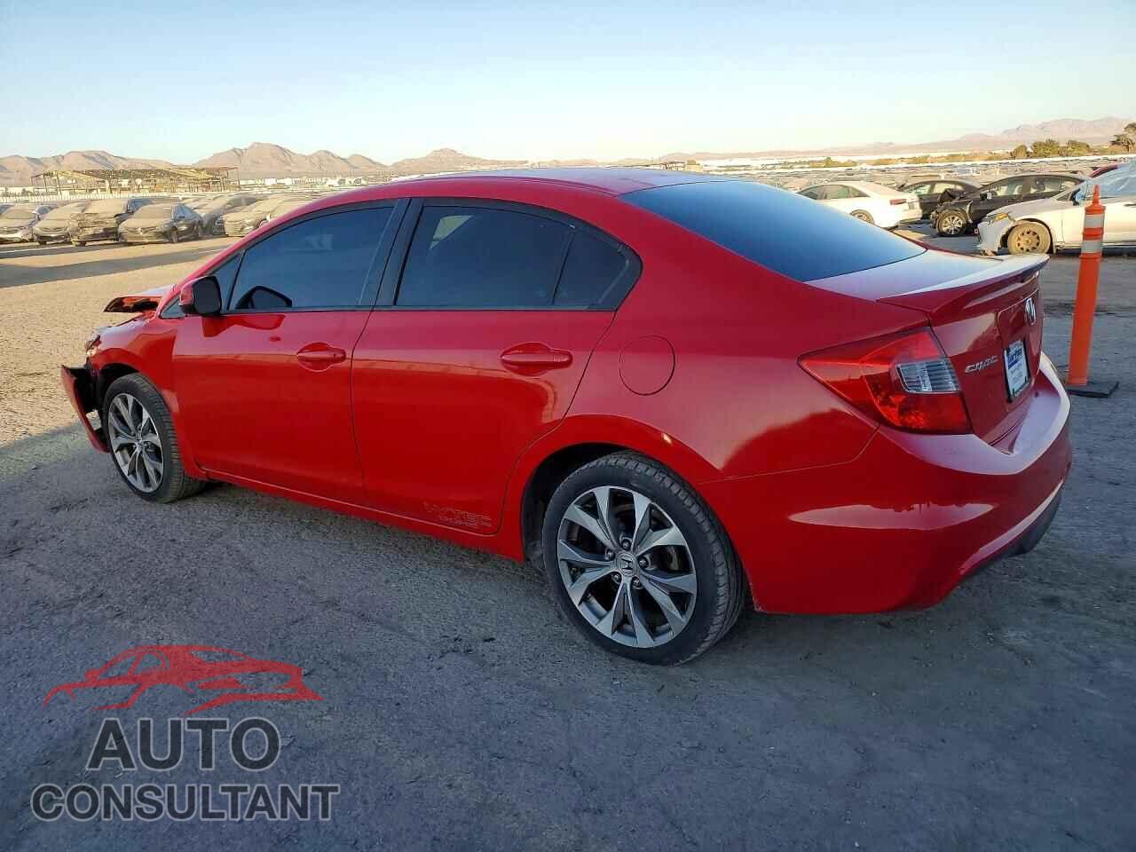 HONDA CIVIC 2012 - 2HGFB6E54CH704599