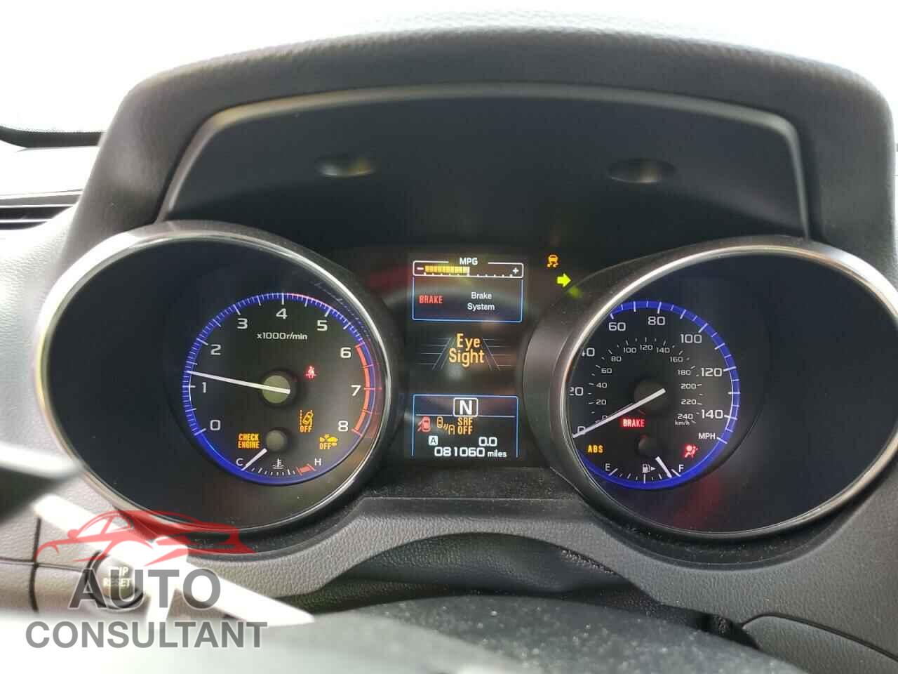 SUBARU OUTBACK 2017 - 4S4BSAFC4H3322401