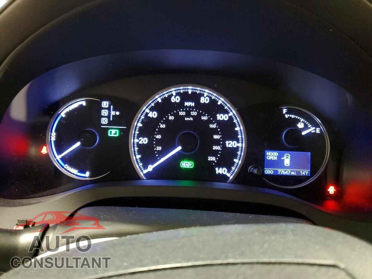 LEXUS CT 200 2014 - JTHKD5BH2E2202880