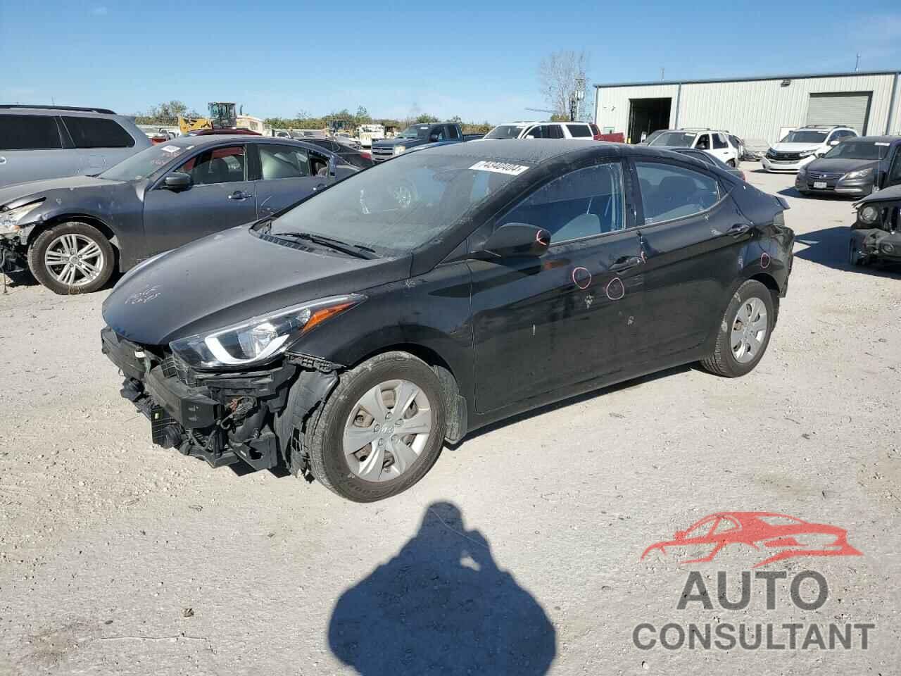 HYUNDAI ELANTRA 2016 - KMHDH4AE1GU544243