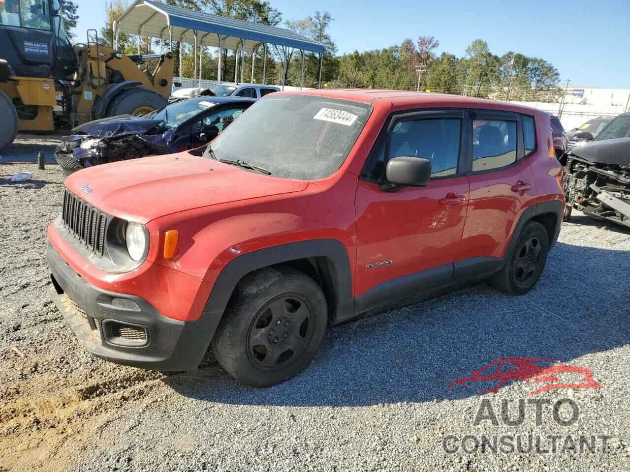 JEEP RENEGADE 2017 - ZACCJAAB4HPE53057
