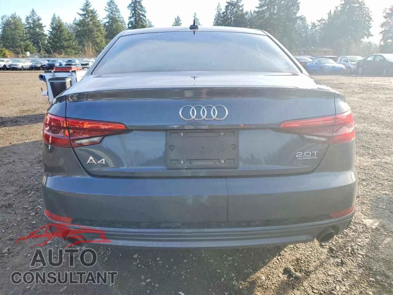 AUDI A4 2017 - WAUENAF4XHN072021