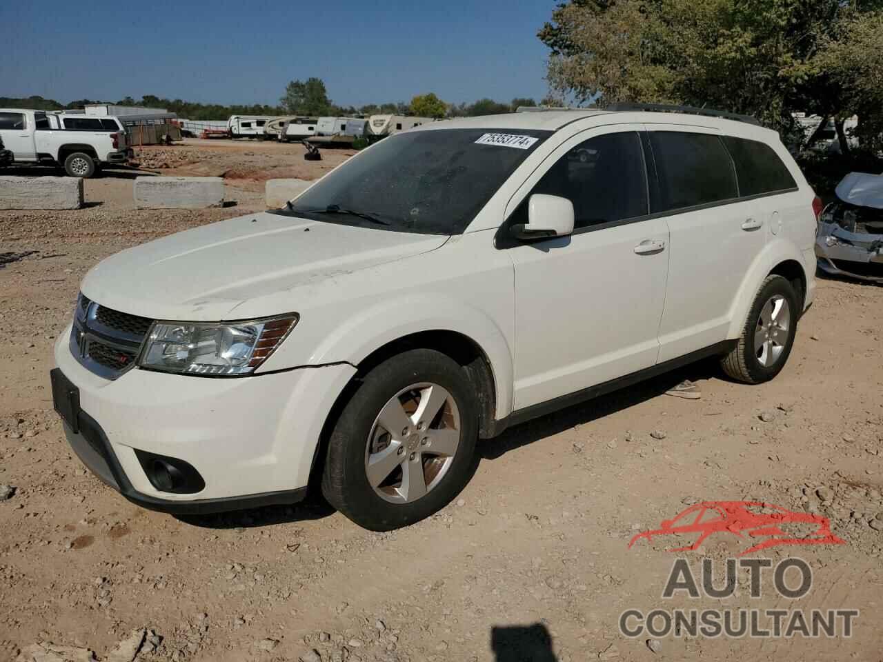 DODGE JOURNEY 2012 - 3C4PDCBG1CT387065