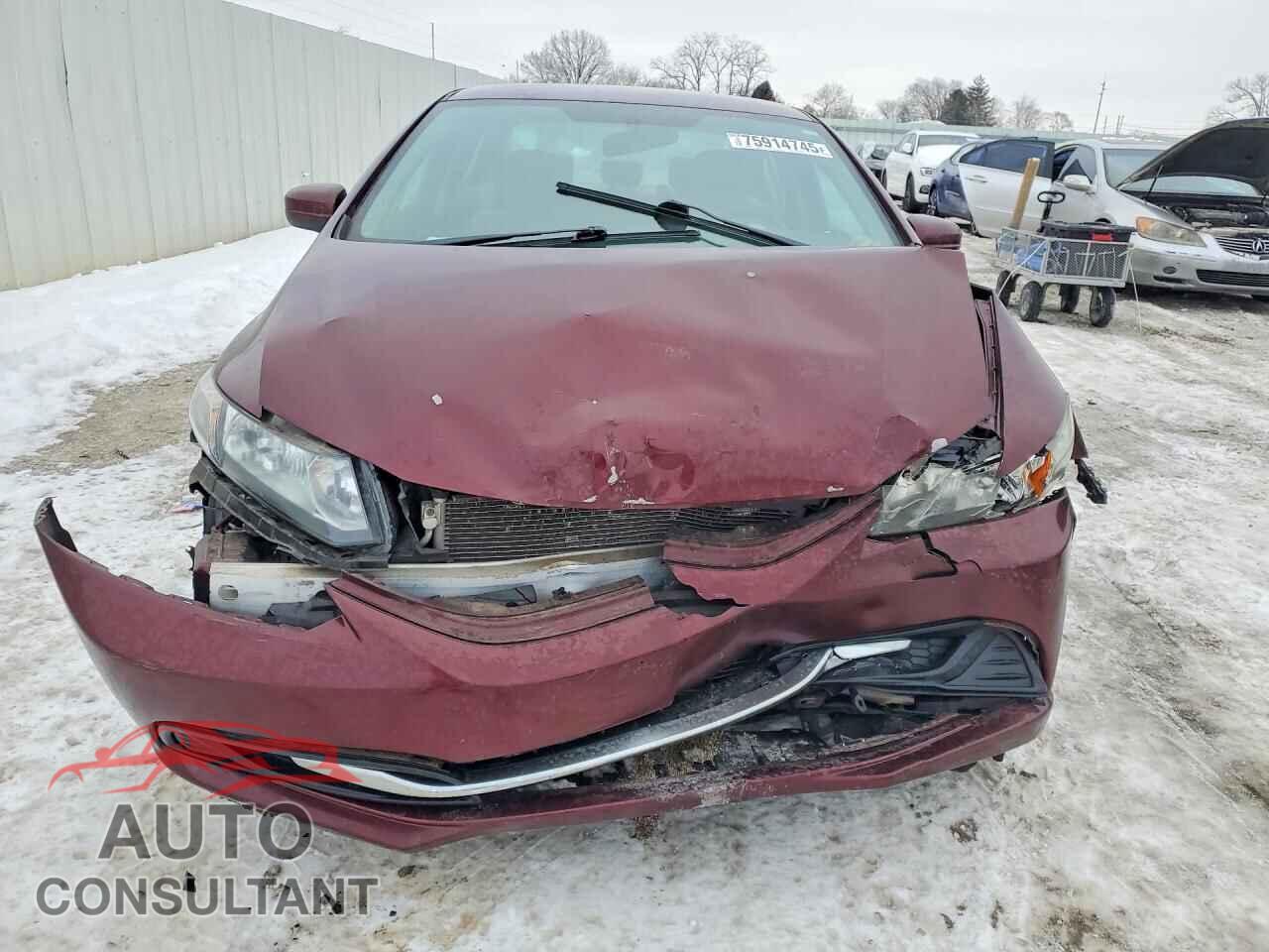HONDA CIVIC 2014 - 19XFB2F56EE011909
