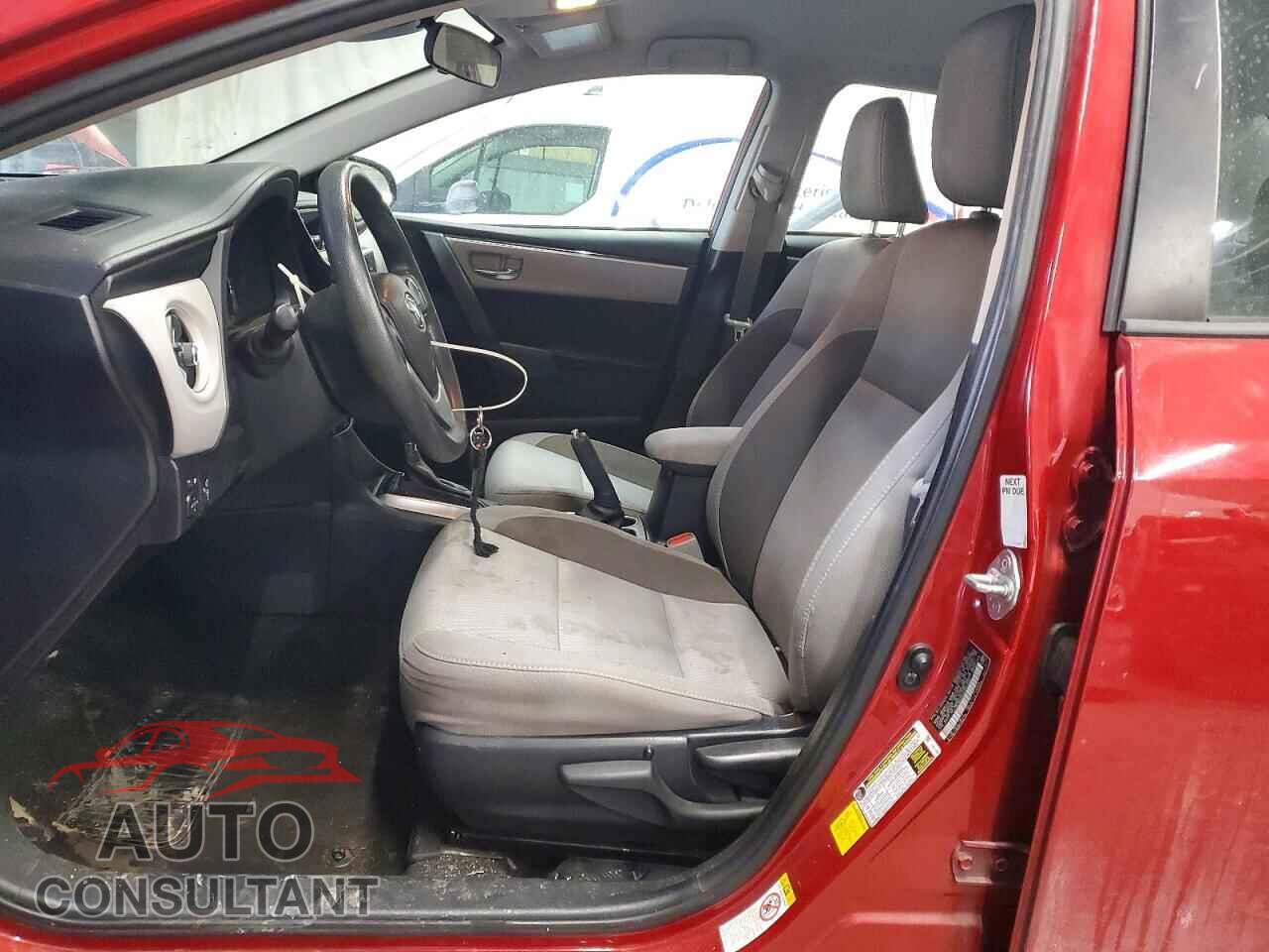 TOYOTA COROLLA 2017 - 2T1BURHE2HC844009