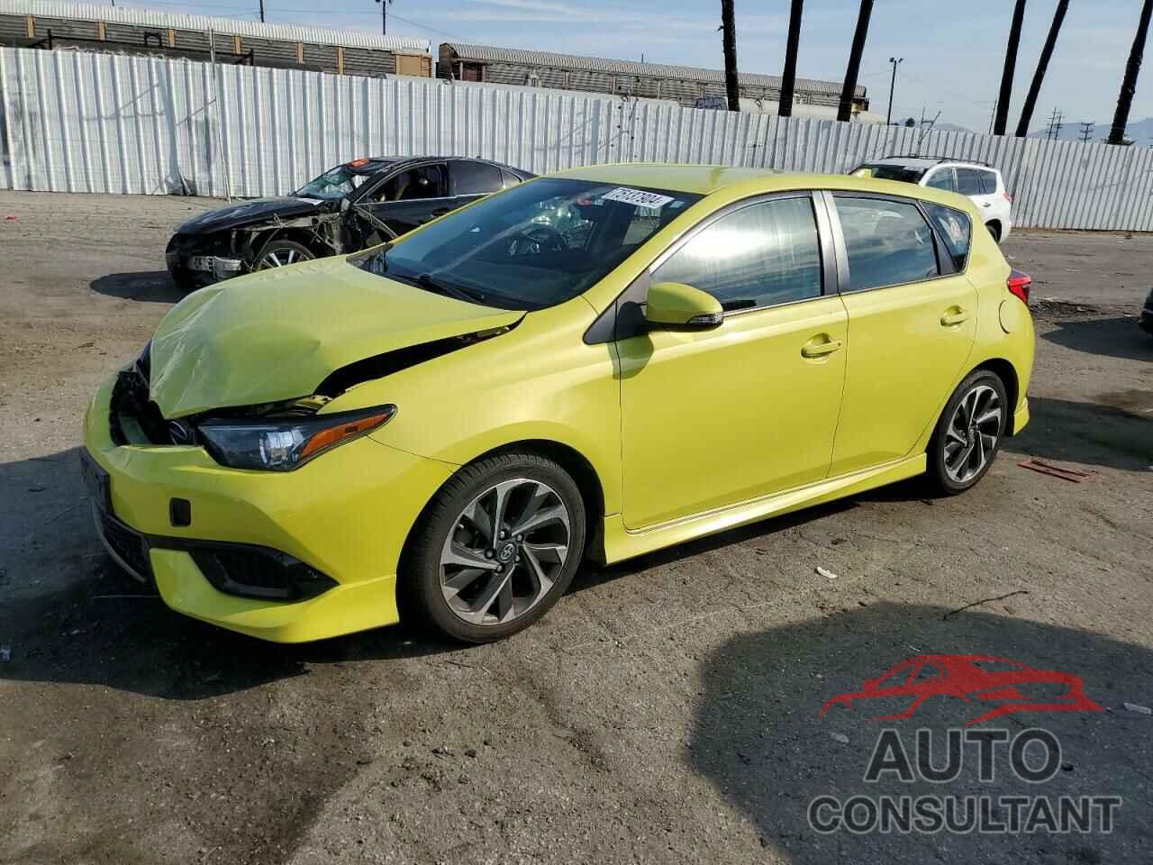 TOYOTA SCION 2016 - JTNKARJE0GJ502043