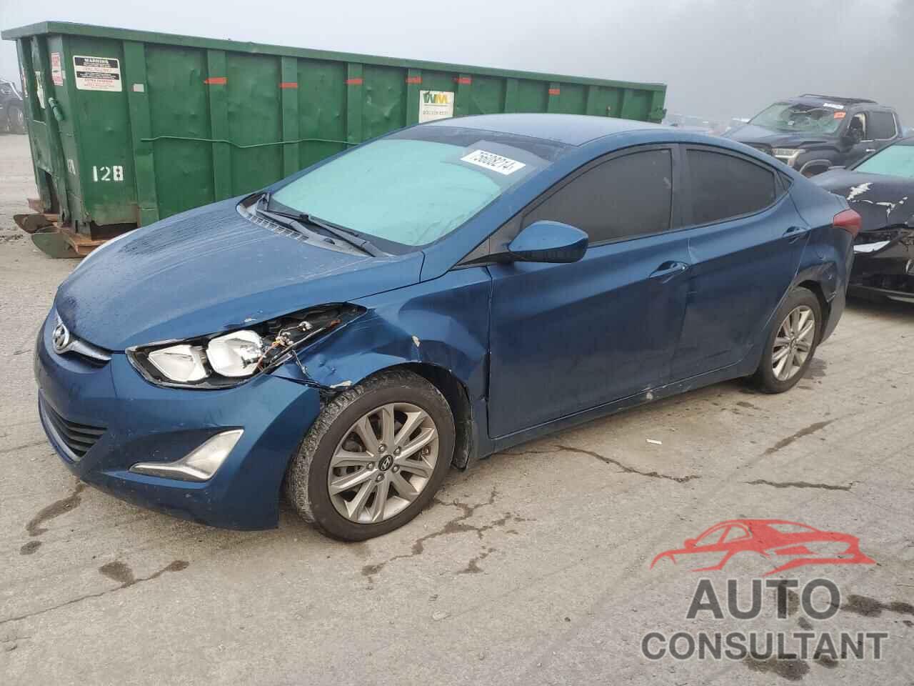 HYUNDAI ELANTRA 2016 - KMHDH4AE0GU502470