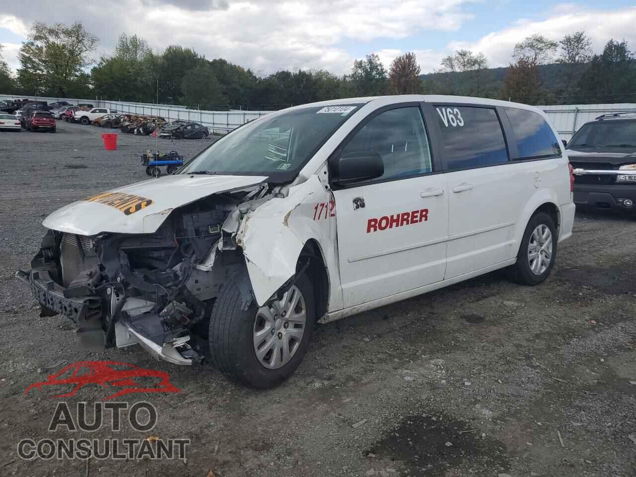 DODGE CARAVAN 2017 - 2C4RDGBG5HR812779