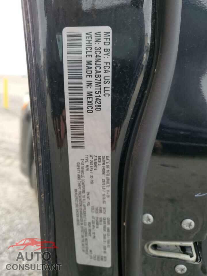 JEEP COMPASS 2021 - 3C4NJCAB7MT514280