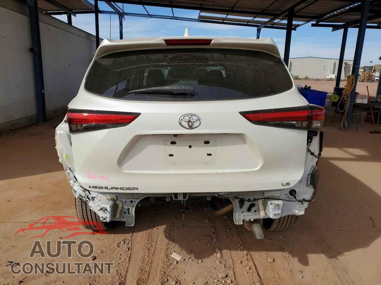 TOYOTA HIGHLANDER 2021 - 5TDZZRAH9MS529536