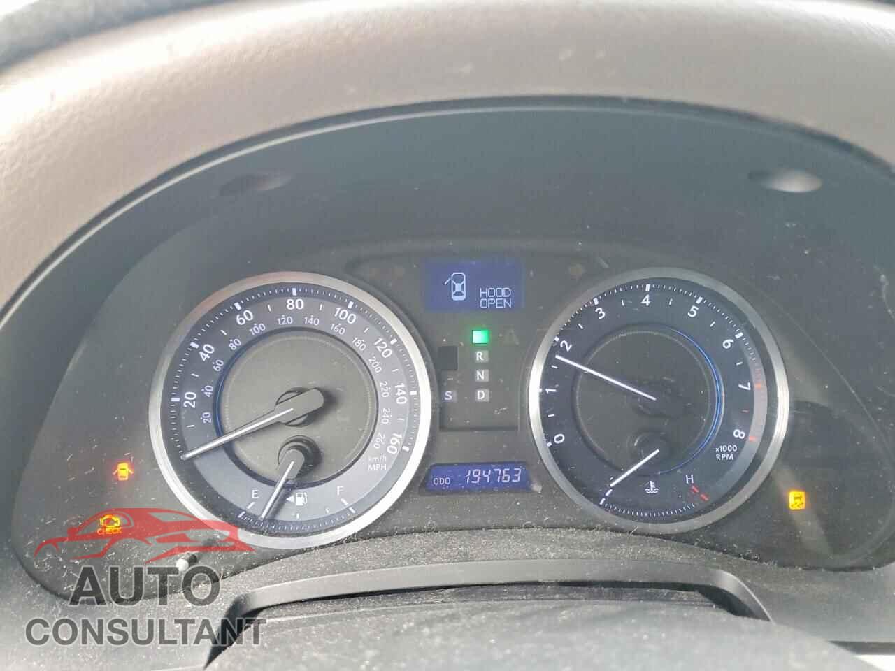 LEXUS IS 2011 - JTHBF5C21B5155243